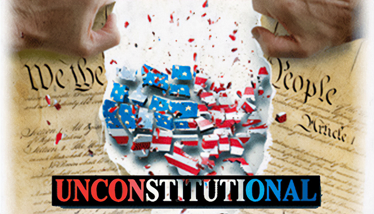 Unconstitutional news graphic