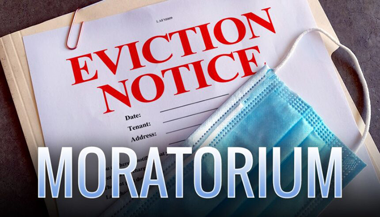 When will eviction moratorium end