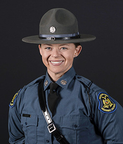 MSHP Trooper Molly Gach assigned to Troop H