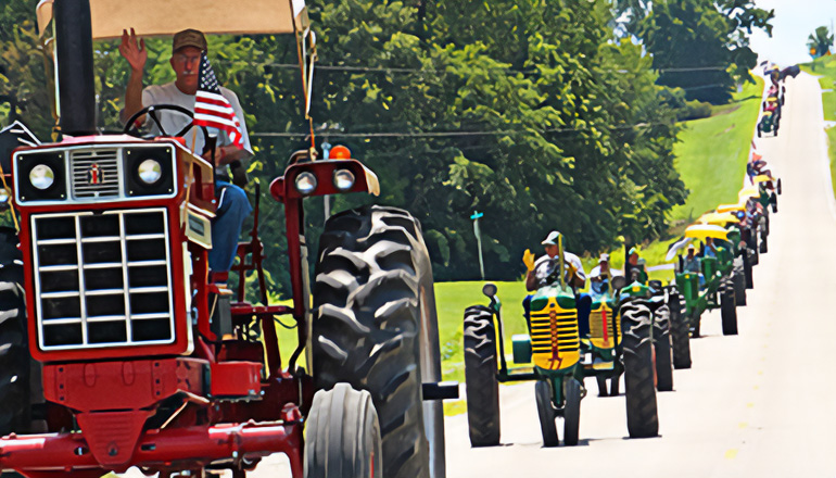 Missouri Farming Tractor Cruise, Northwest