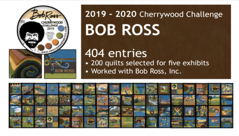 Bob Ross Cherry Wood Challenge