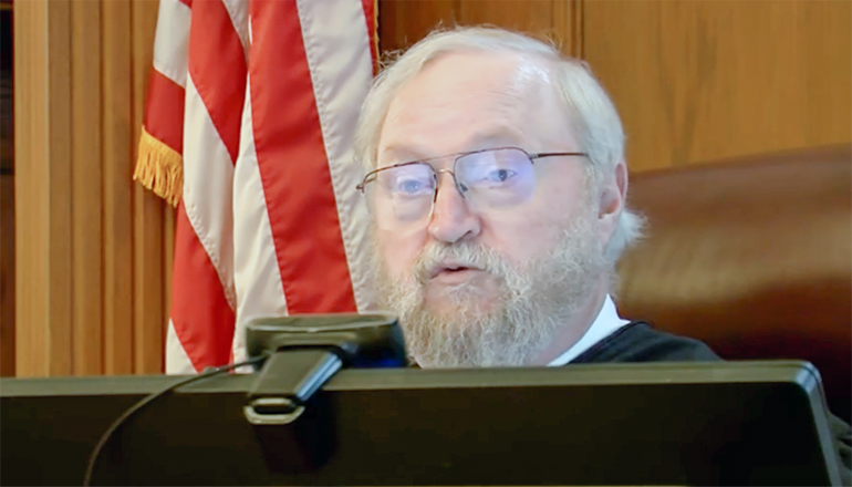 Cole County Judge Jon Beetem (Screenshot courtesy KRCG-TV)