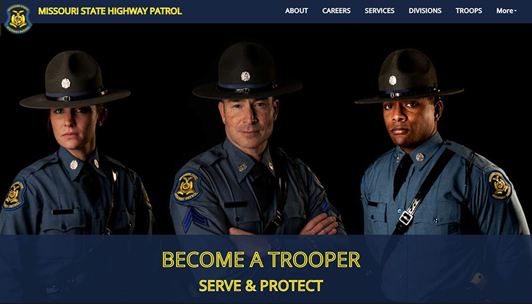 MSHP Become a Trooper Website