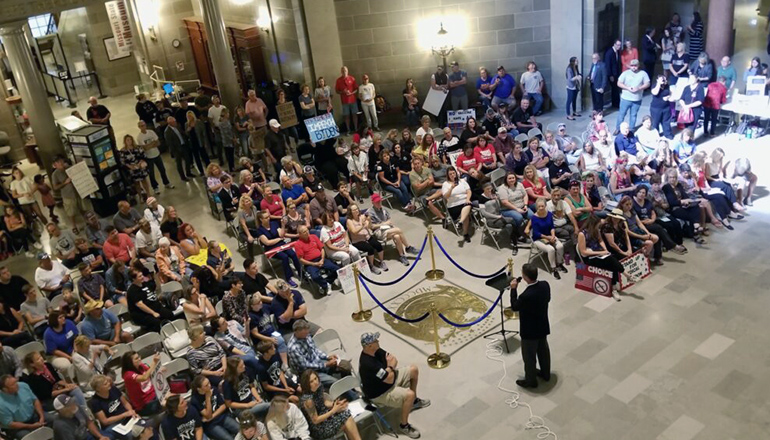 Anti Vaccination Rally at Capitol 2 -15-2021