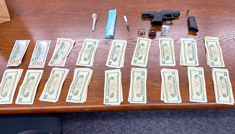 Caldwell County Sheriff's seizure of cash and drugs