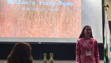 Cole County 4-H’er Eileen Shafer won first place for Technology Assisted Speaking in the senior age division at the 2021 State 4-H Public Speaking Contest