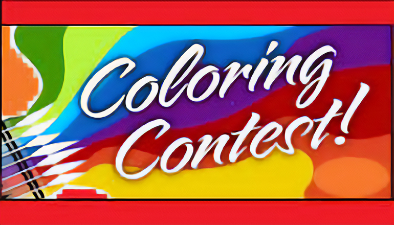 Coloring Contest news graphic