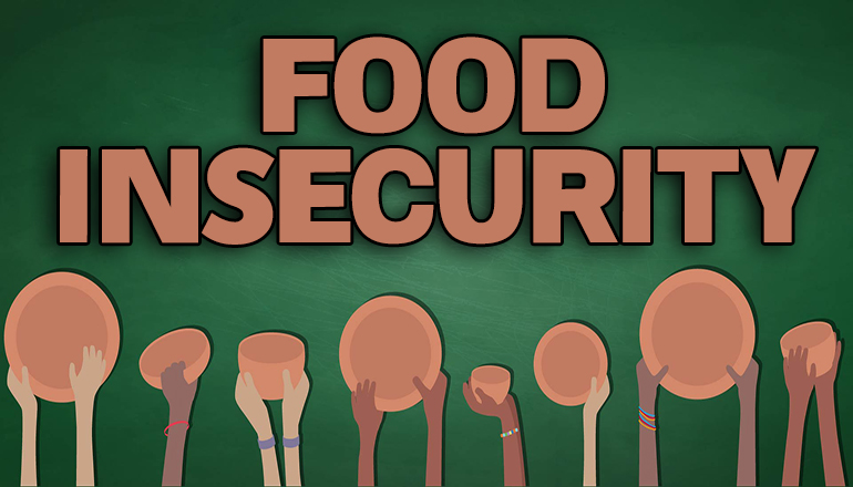 Food Insecurity News Graphic
