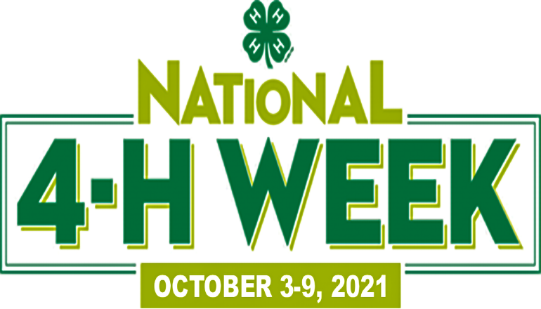 National 4-H Week October 2021