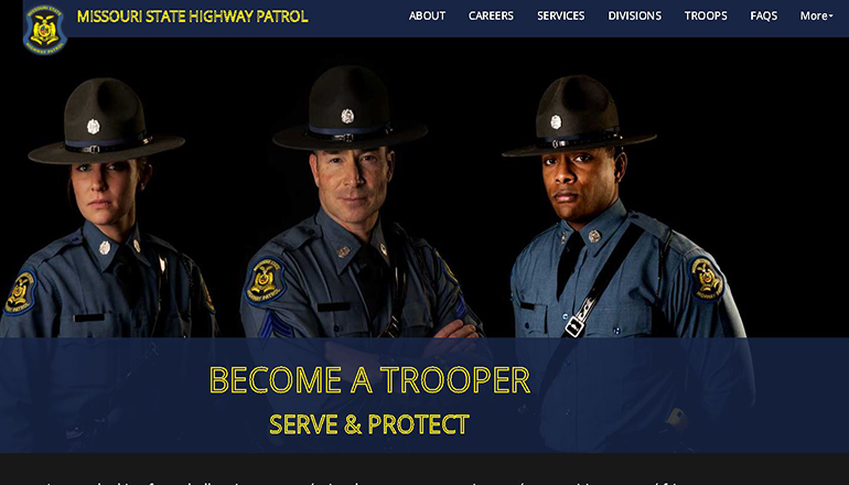 Become a trooper in the Missouri State Highway Patrol or MSHP