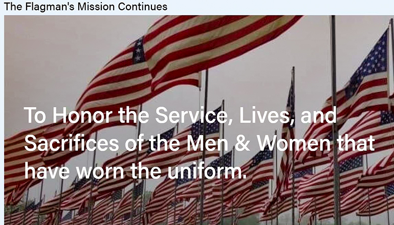 Flagmans Mission Continues website