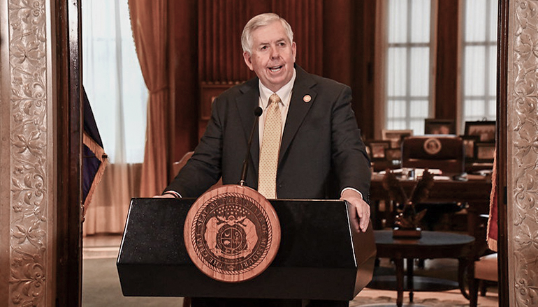 Governor Mike Parson (Photo courtesy Missouri Governor's office