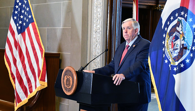 Governor Parson photo courtesy Governor's office
