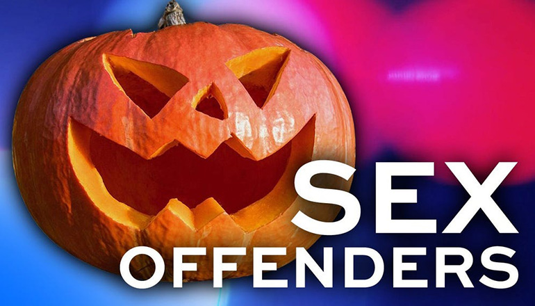 Halloween Sex Offenders News Graphic