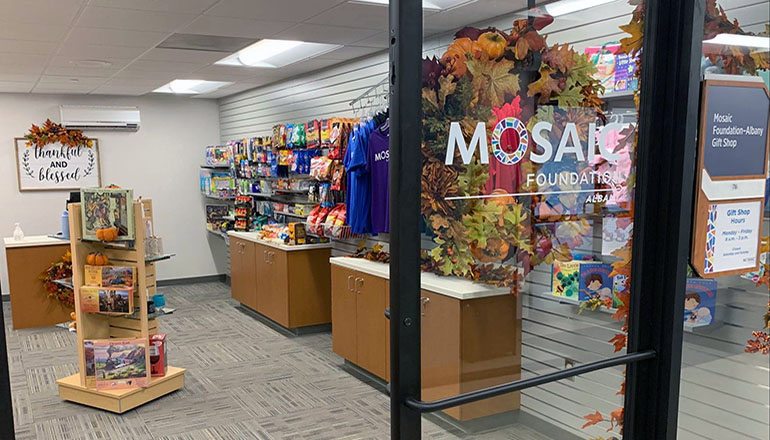 Mosaic Lifecare Foundation Gift Shop in Albany Facility