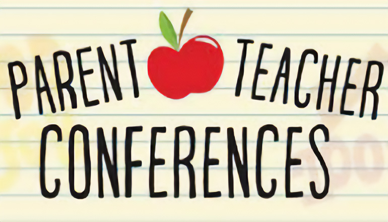 Parent Teacher conference news graphic