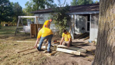 Serve Trenton building a disabled ramp