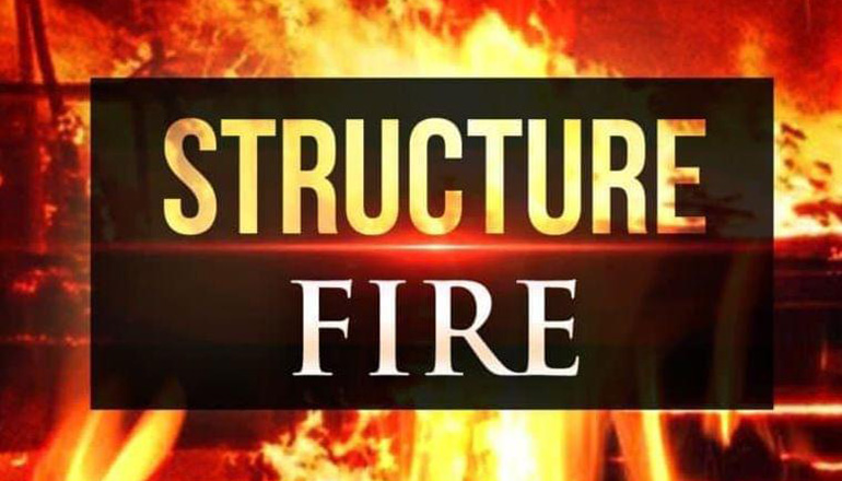 Structure Fire News Graphic