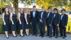 9 THS Students participate in all district choir 2021 fall