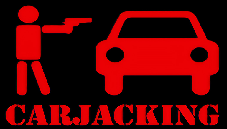 Carjacking news graphic