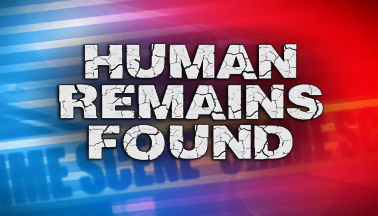 Human Remains Found news graphic