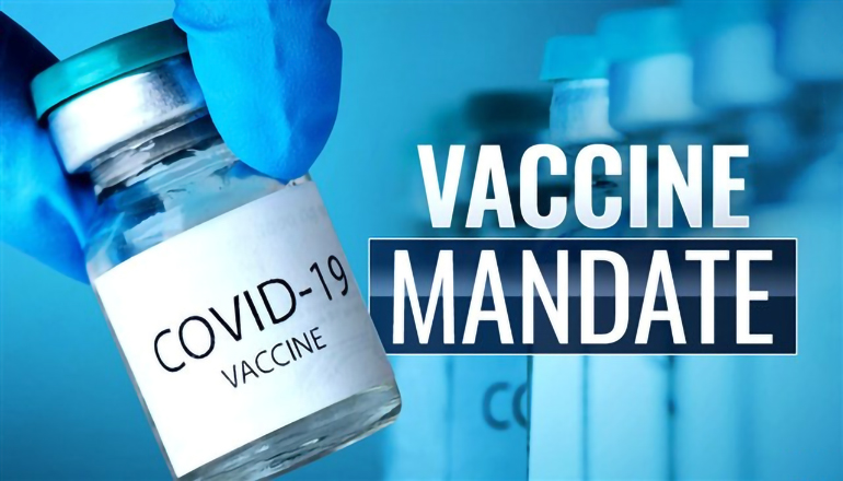 Vaccine Mandate News Graphic