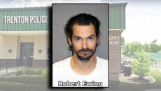 Robert Ewing Booking Photo courtesy Trenton Police Department via Vinelink