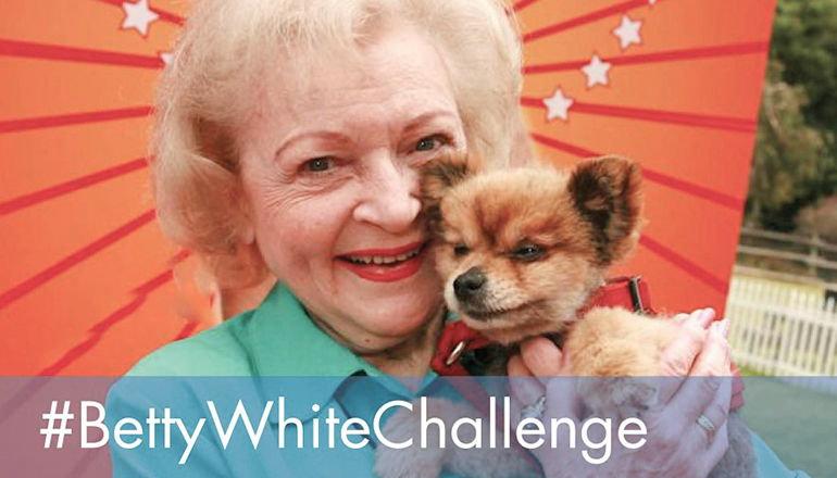 Betty white Shelter Challenge