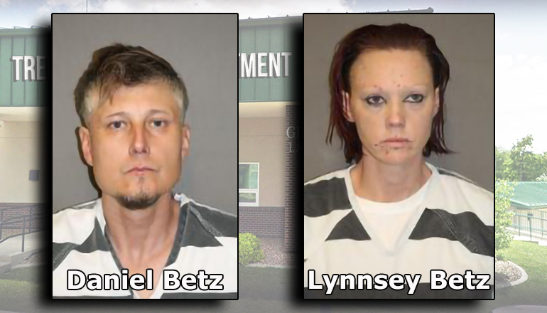 Daniel and Lynnsey Betz Booking Photo
