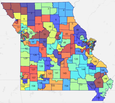 Proposed Missouri House Map