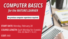 Computer Basics for Mature Learner graphic