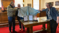 George Roberts-Rusty Black-Kirsten Mouton unveil Display