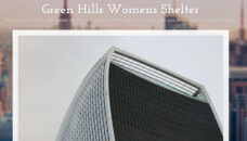 Green Hills Women's Shelter Website 2022