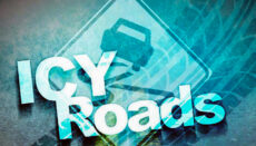 Icy Road (accident) graphic