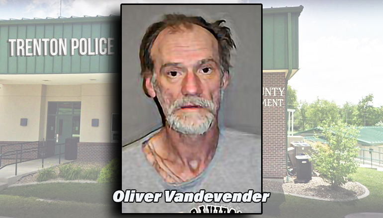 Oliver Vandevender booking photo