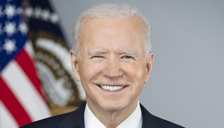 President Joe Biden Photo provided by White House