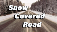 Snow Covered Road graphic