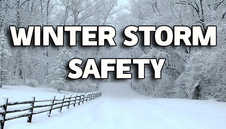 Winter Storm Safety