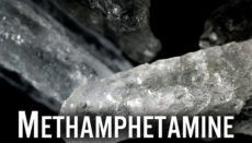 Methamphetamine news graphic