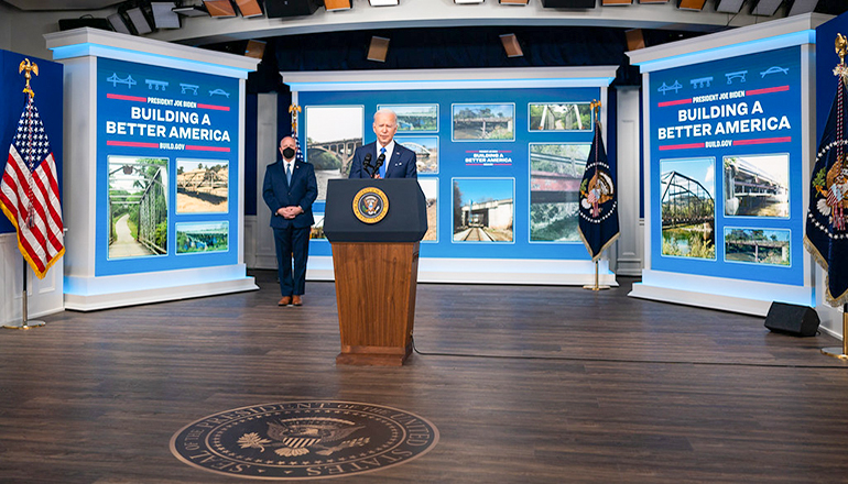 President Joe Biden - (Official White House photo by Cameron Smith)