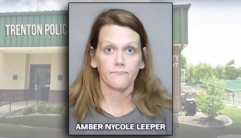 Amber Nycole Leeper Booking photo courtesy Grundy County Law Enforcement Center