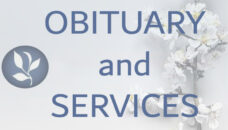 Obituary and Services Graphic