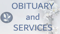 Obituary and Services Graphic