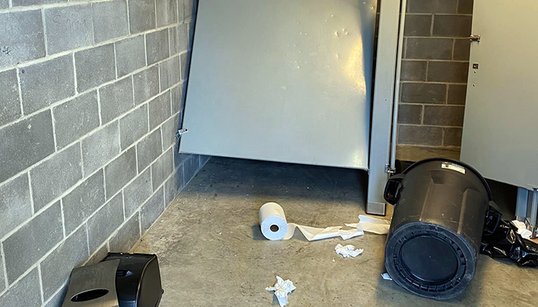 Chillicothe parks restrooms vandalized header photo