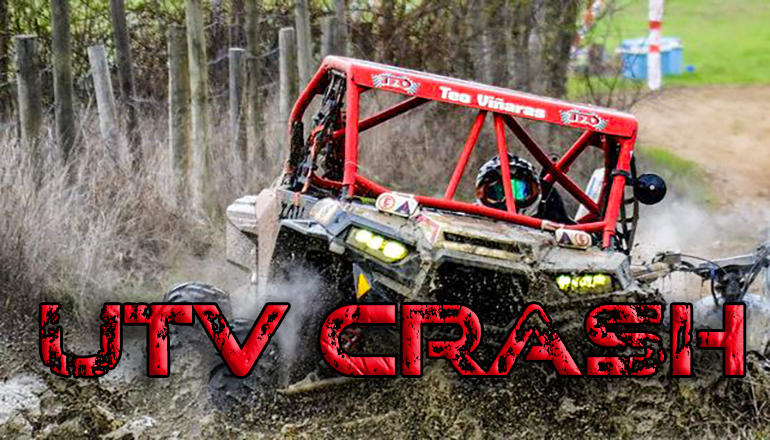 UTV or Utility Terrain Vehicle crash