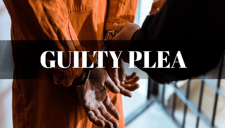 Guilty Plea News Graphic