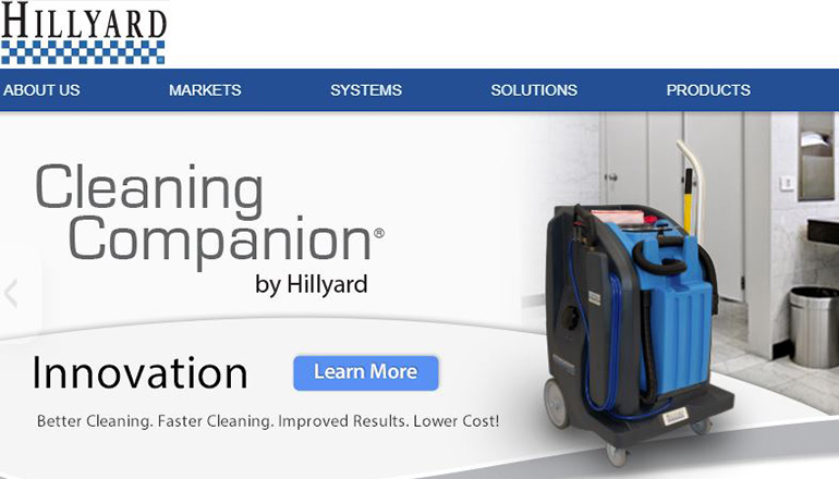 Hillyard website