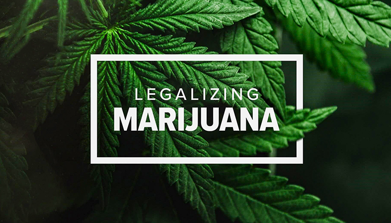 Legalizing Marijuana News Graphic