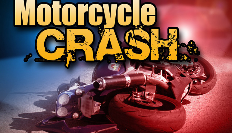 Motorcycle Crash News Graphic