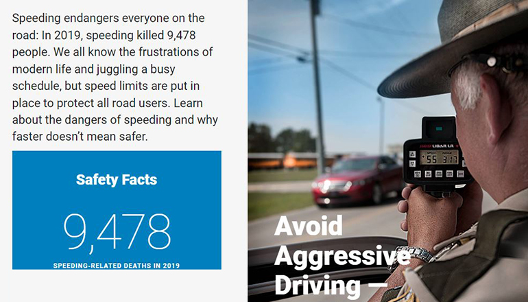 National Highway and Transportation Safety Administration website.